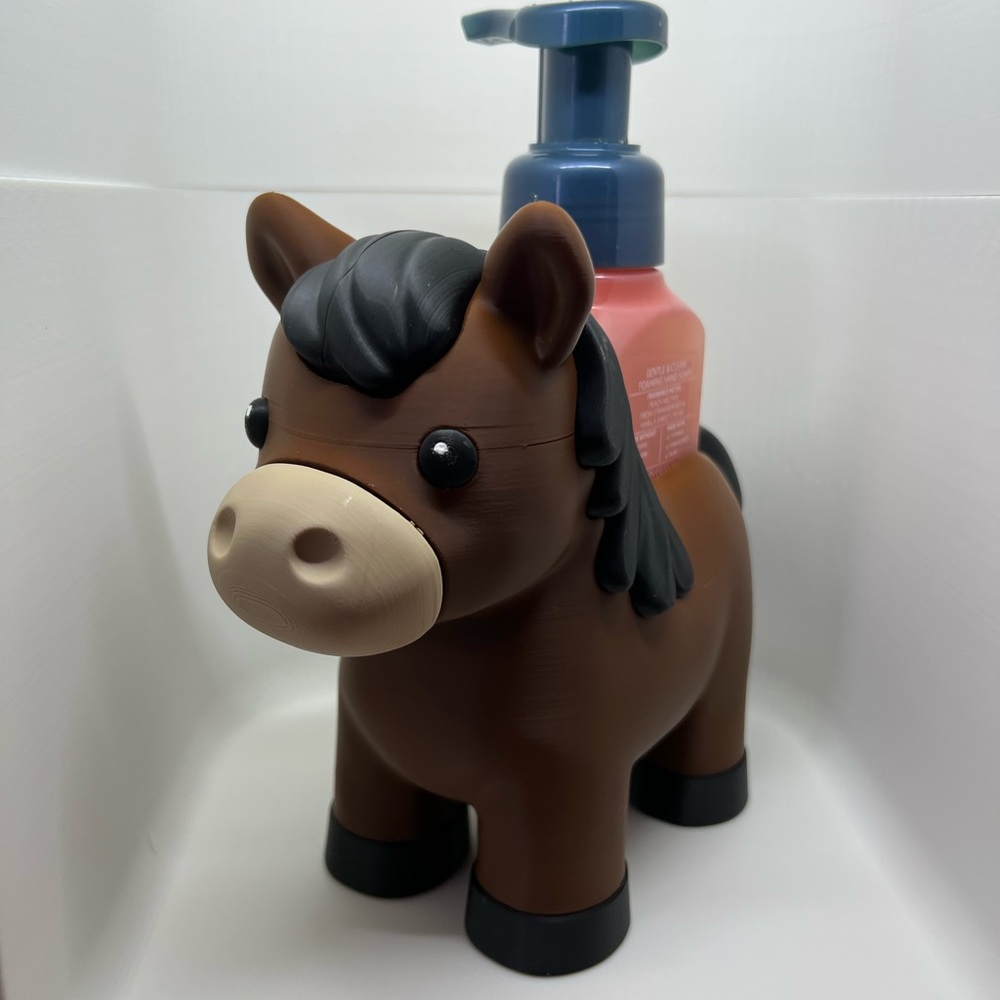 Horse bath and body works soap holder